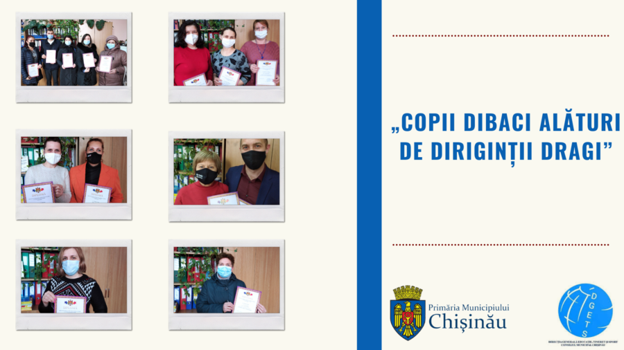 Copii dibaci alaturi de diriginti dragi